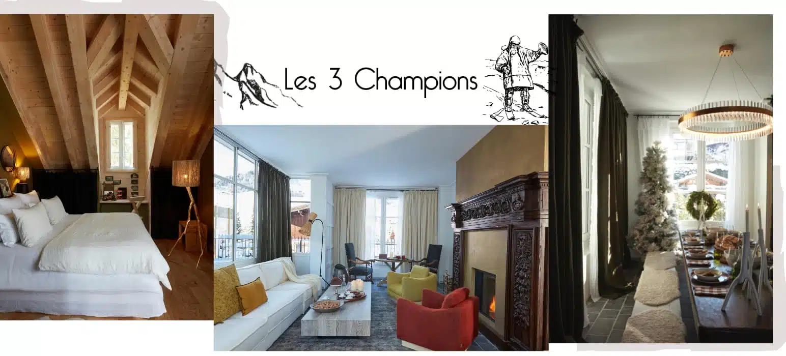 Images du chalet megève "les 3 champions"